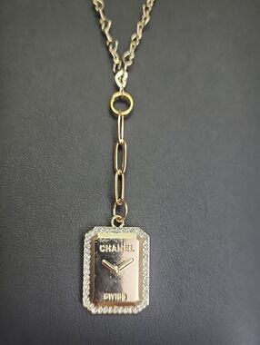 Let's Freeze The Time With Gold-filled Necklace